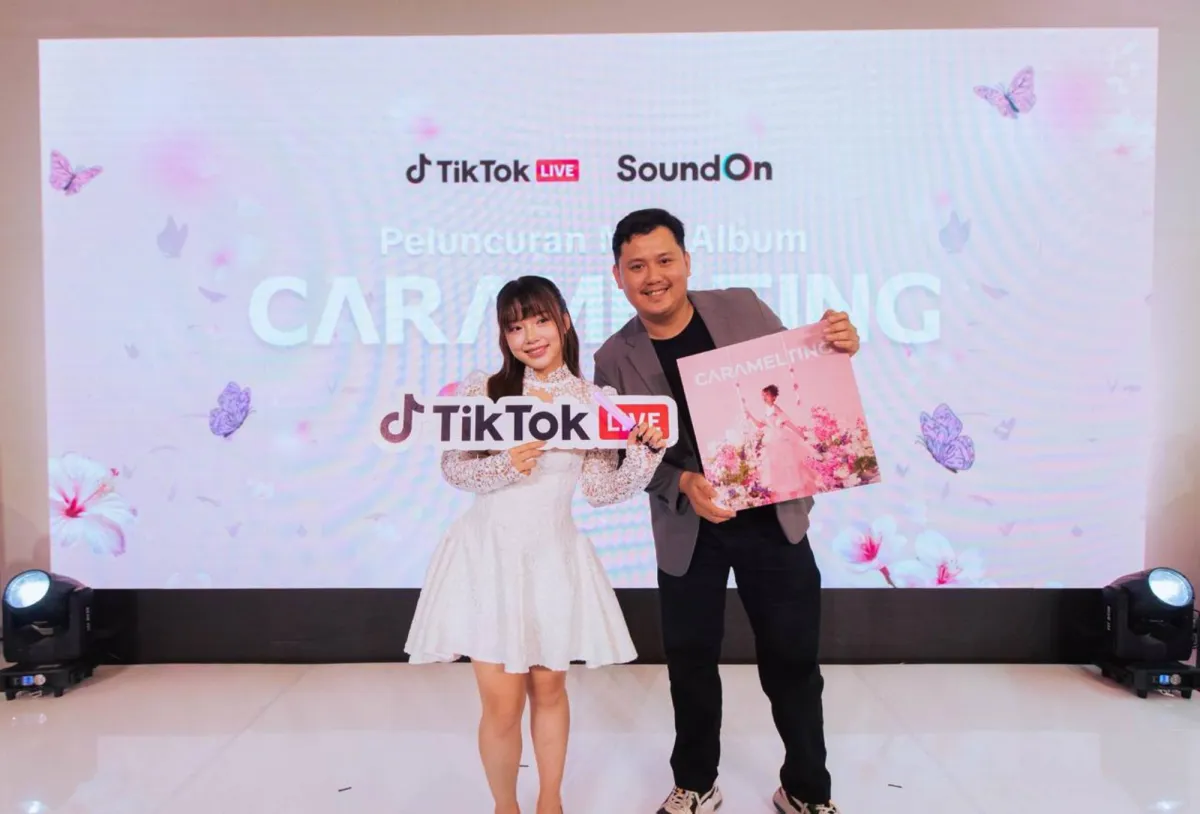 TikTok LIVE Luncurkan Mini Album Perdana Cece Caramel Bertajuk "Caramelting"