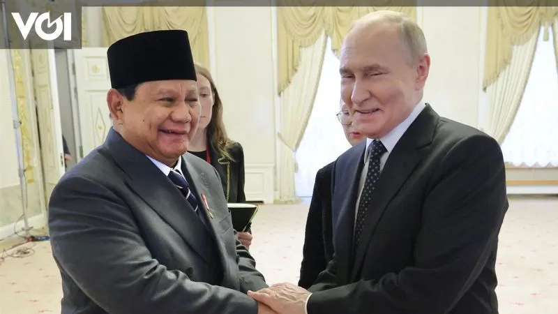 Prabowo Dijadwalkan Bertemu Putin di Moskow, Bahas Kerja Sama Energi dan Geopolitik Global