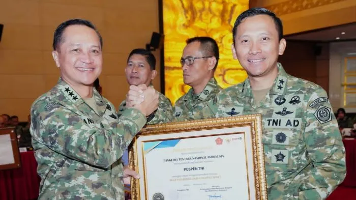 Lima Satuan Kerja TNI Raih Predikat WBK dalam Rakor Reformasi Birokrasi 2026