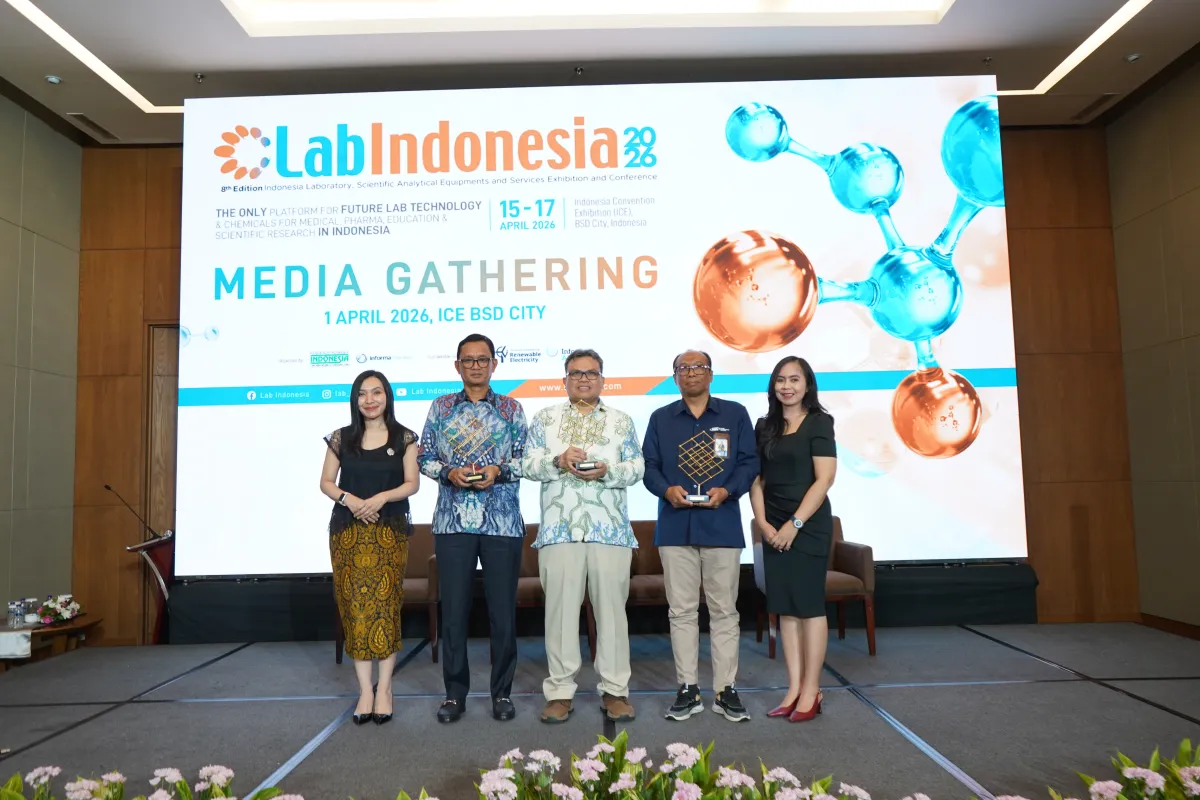 Lab Indonesia 2026 Digelar 15–17 April di ICE BSD, Hadirkan Inovasi Laboratorium dari 16 Negara
