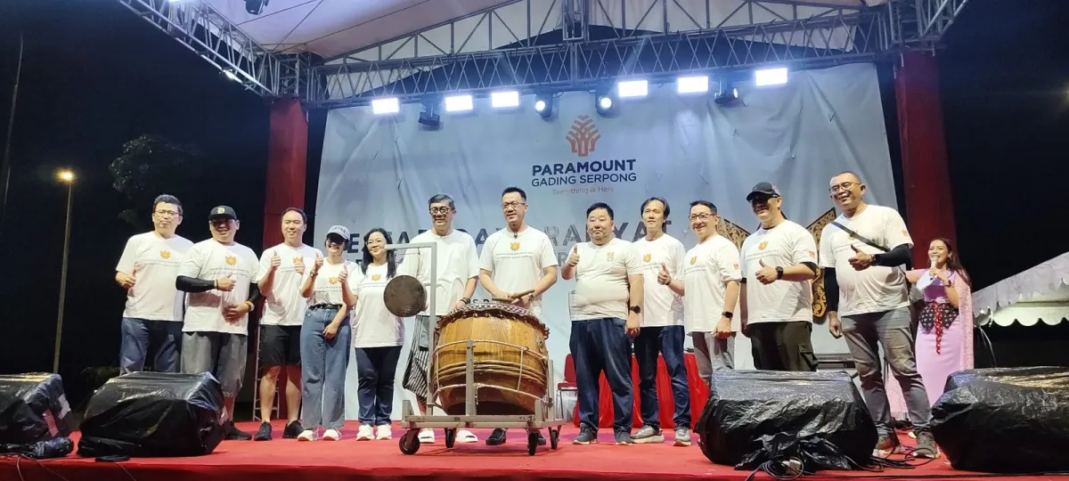 Paramount Gading Serpong Gelar Pesta Budaya Rakyat 4–5 April 2026, Tampilkan Seni Tradisi hingga Bazaar Kuliner