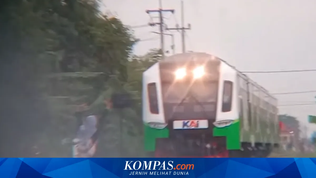 Video Bocah Diduga Adang Kereta di Sidoarjo Viral, KAI Lakukan Pendekatan ke Keluarga
