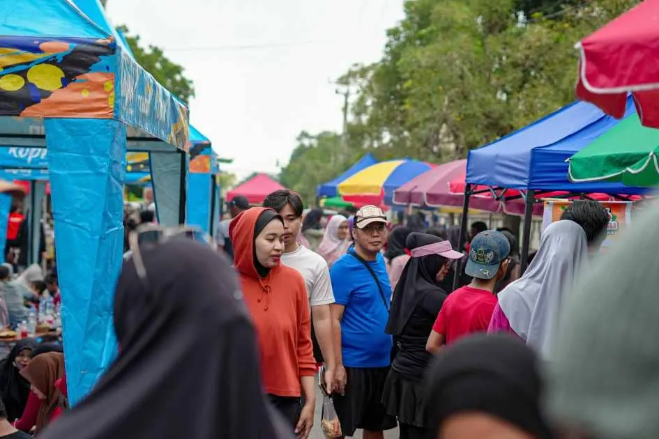 Street Food Komunitas UMKM Bangjo Resmi Dibuka di Metro, Hadirkan 31 Tenan