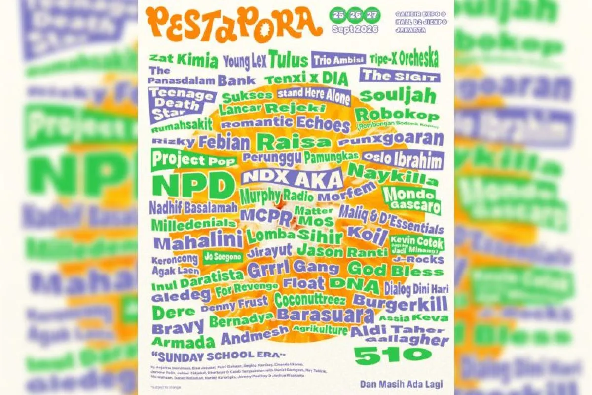 Pestapora 2026 Digelar 25–27 September, Umumkan Line-up Fase Pertama dan Skema Tiket Hari Raya