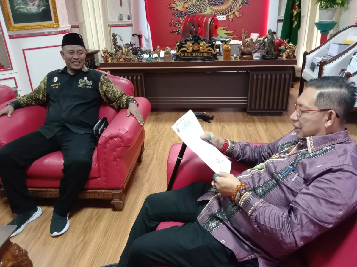 Pengurus DPW Pujakatarub Sumut Audiensi dengan Ketua DPRD Medan Bahas Pelantikan dan Agenda Nasional