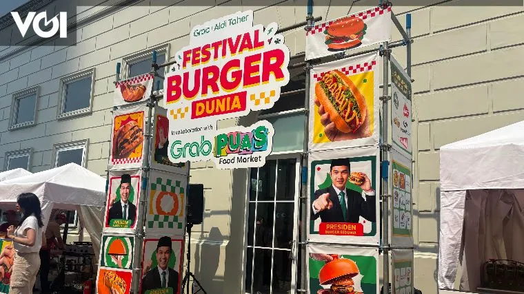 GrabFood dan Aldi Taher Gelar Festival Burger Dunia di Chillax Sudirman