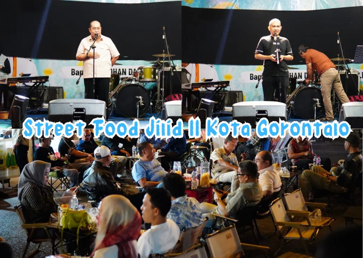 Street Food Jilid II di Kota Gorontalo Diikuti 307 UMKM, Digelar di Jalan Achmad Nadjamuddin