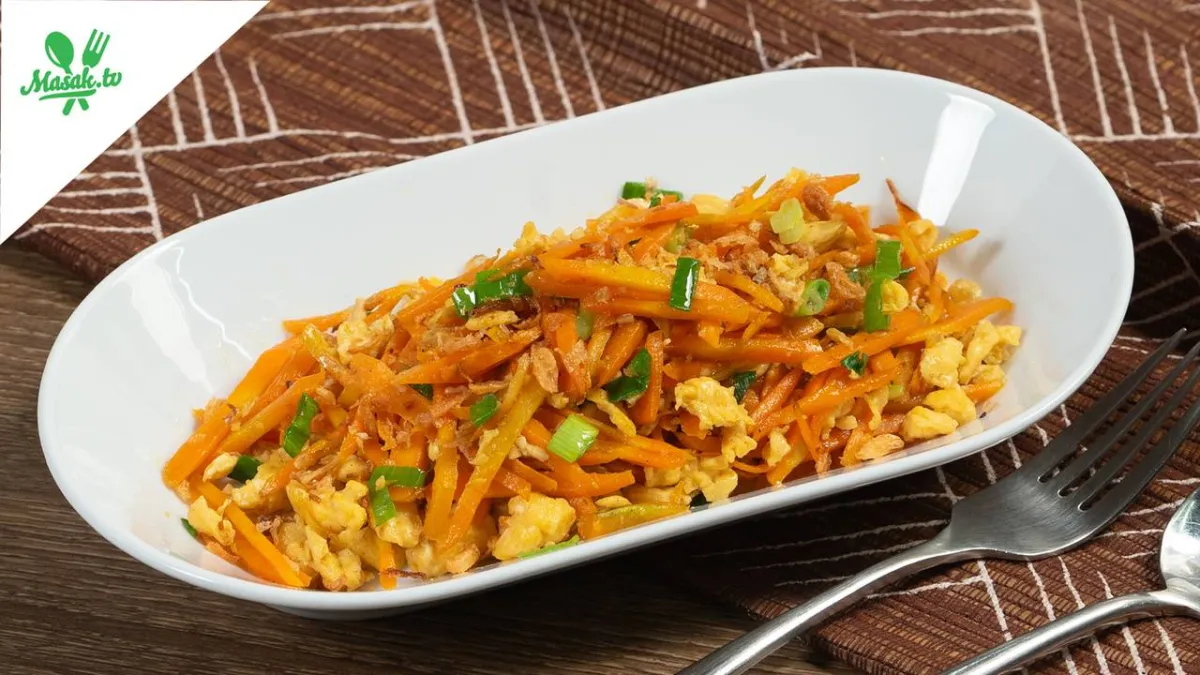 Menu Harian Ramadan: Tumis Telur Wortel yang Praktis, Enak, dan Sehat