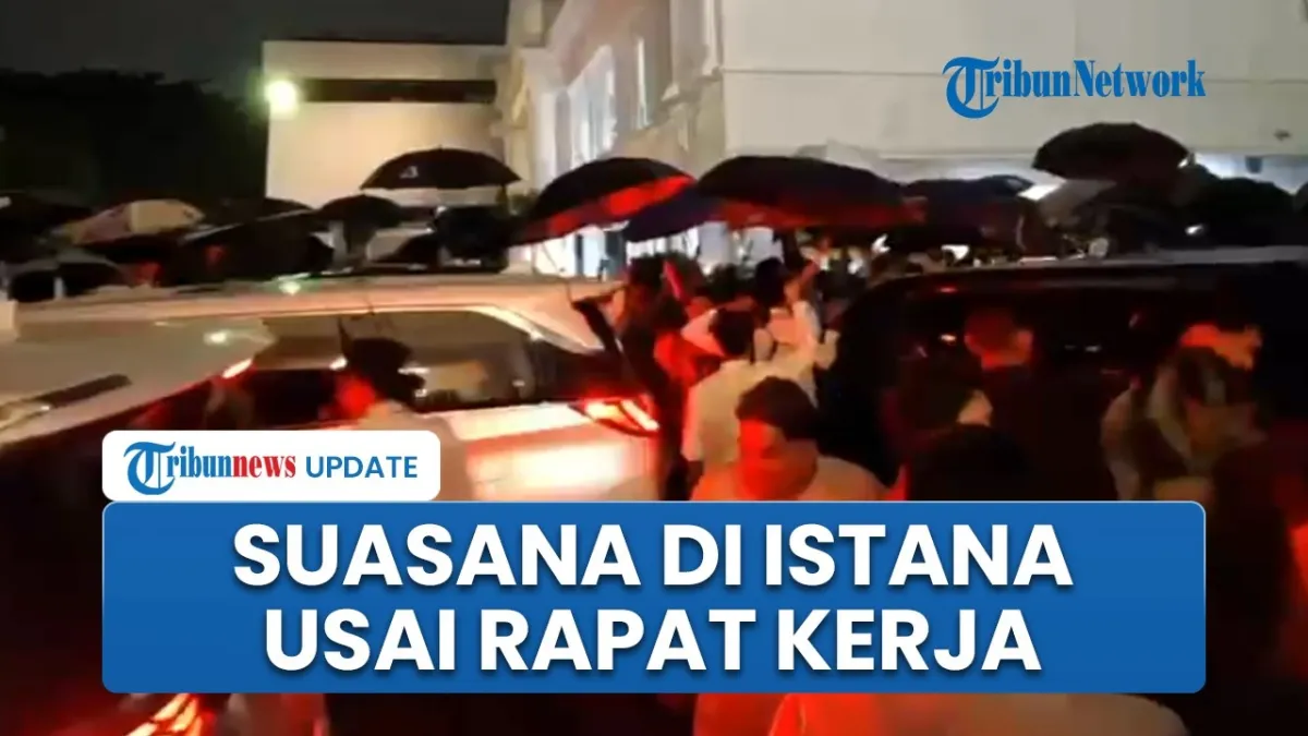 Istana Ramai Seusai Prabowo Pimpin Rapat Kerja Lebih dari Empat Jam Bahas Program Strategis Nasional