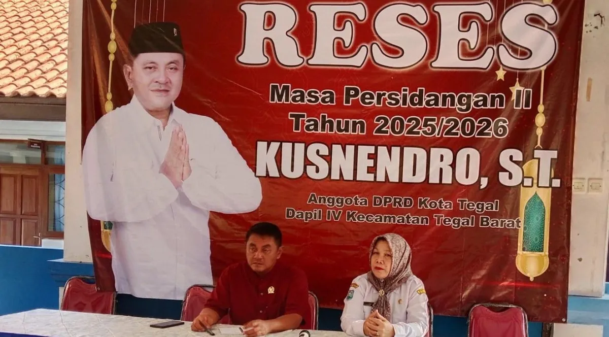 Ketua DPRD Kota Tegal Gelar Reses di Tegal Barat, Tampung Aspirasi Warga dan Soroti Dampak Konflik Global