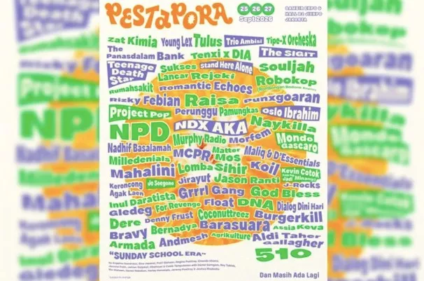 Pestapora 2026 Umumkan Line Up Fase Pertama, Tiket Hari Raya Rp 550 Ribu