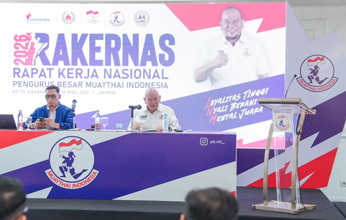 Rakernas PB Muaythai Indonesia 2026 Sepakati Dorongan Perubahan AD/ART dan Siapkan Munaslub
