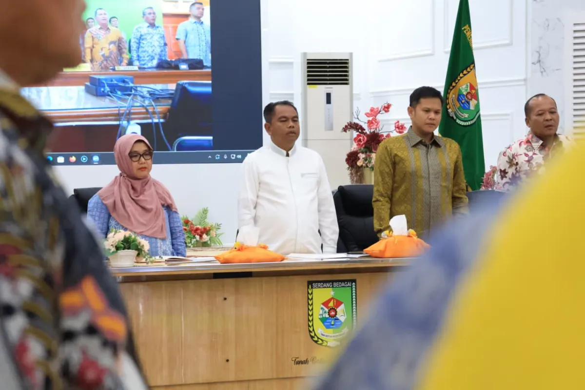 Bupati dan Wabup Sergai Ikuti Entry Meeting Pemeriksaan Interim BPK atas LKPD Tahun Berjalan