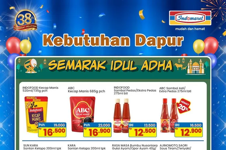 Promo Indomaret 23 Mei 2026: Tebus Heboh Bahan Dapur Mulai Rp 5.000-an