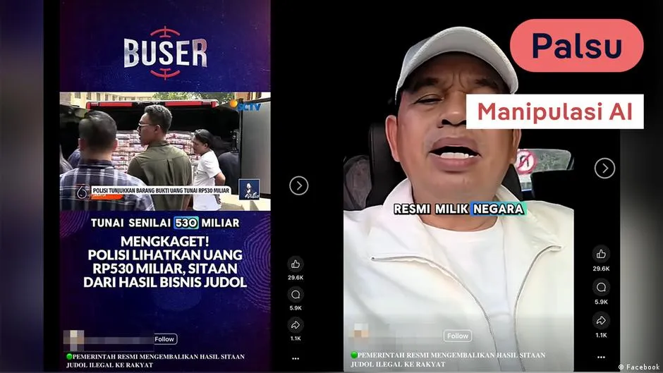 Cek Fakta: Klaim Pemerintah Kembalikan Rp530 Miliar Sitaan Judi Online lewat Situs Game Resmi Disebut Hoaks