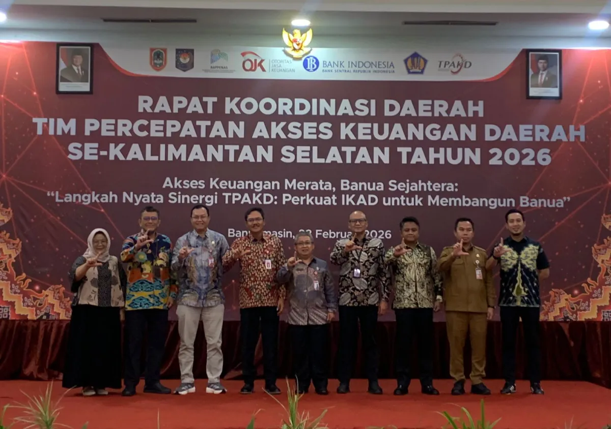 OJK Kalsel Minta TPAKD Perkuat Kolaborasi untuk Perluas Akses Keuangan di Banua