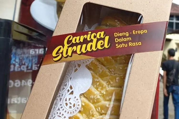 Carica Strudel, Inovasi Olahan Buah Khas Wonosobo yang Memadukan Rasa Dieng dan Pastri Jerman
