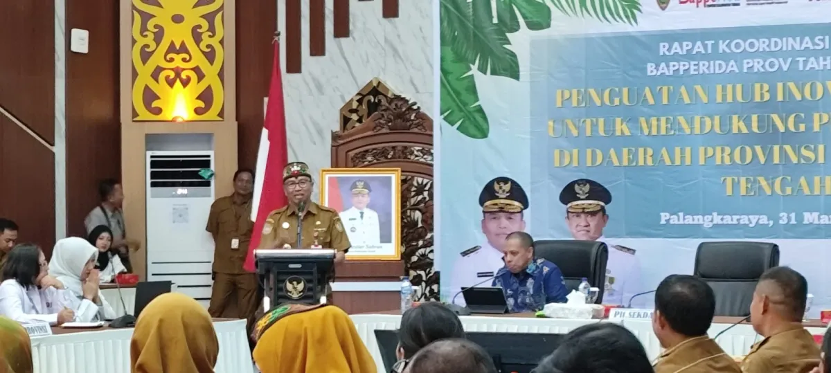 Rakortek Riset dan Inovasi Kalteng 2026 Soroti Pemanfaatan AI untuk Perkuat Hub Inovasi Daerah