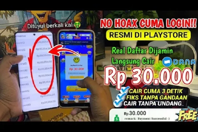 Ulasan Aplikasi Penghasil Uang 2026: Klaim Koin Game Bisa Cair ke OVO Tanpa Undang Teman