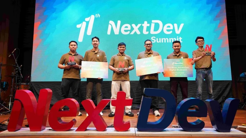 NextDev Summit 2026 Fokus pada Dampak AI, Startup Tax Point Raih Best of The Best