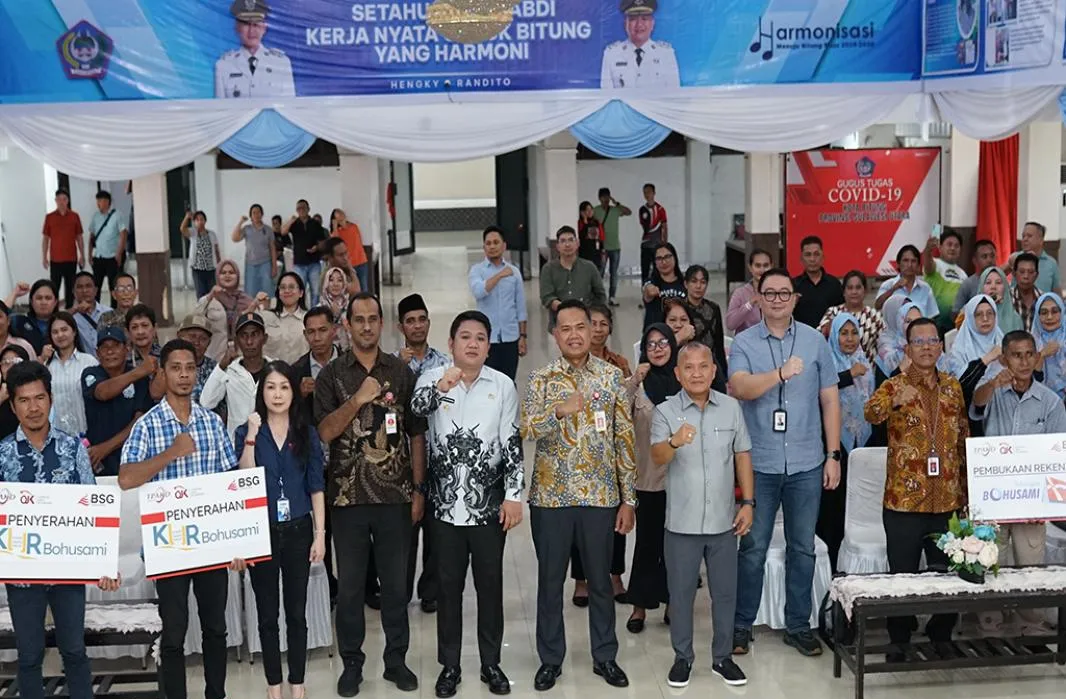 BSG, BCA, dan OJK Gelar Sosialisasi Literasi Keuangan untuk Masyarakat Pesisir di Bitung