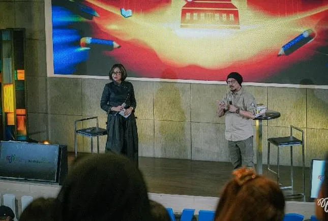 AAJI Gandeng Kick Andy Goes to Campus Gelar Literasi Keuangan di BINUS, Salurkan Bantuan Pascabencana untuk Sumatra