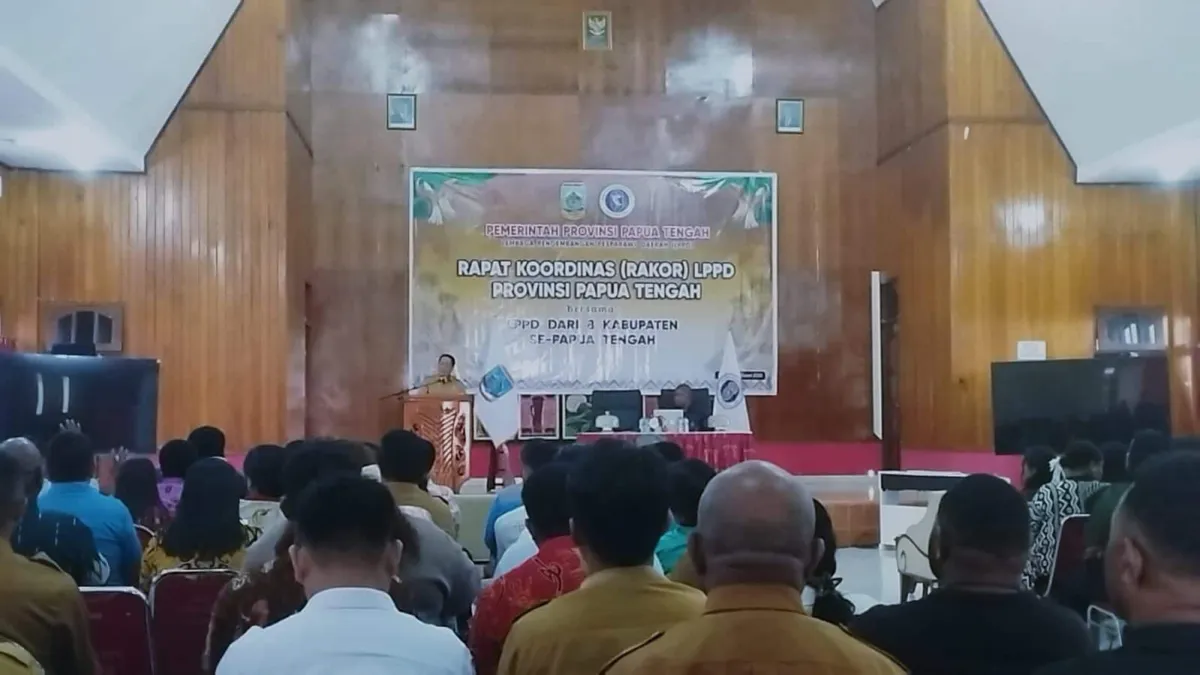 Pemprov Papua Tengah Tegaskan Kesiapan Hadapi Agenda Nasional 2026 Lewat Rakor LPPD