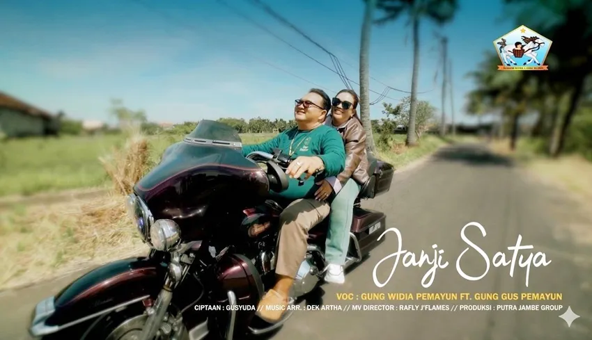 Bendesa Adat Tegal Tamu Gung Gus Pemayun Debut sebagai Penyanyi Lewat Lagu “Janji Satya”