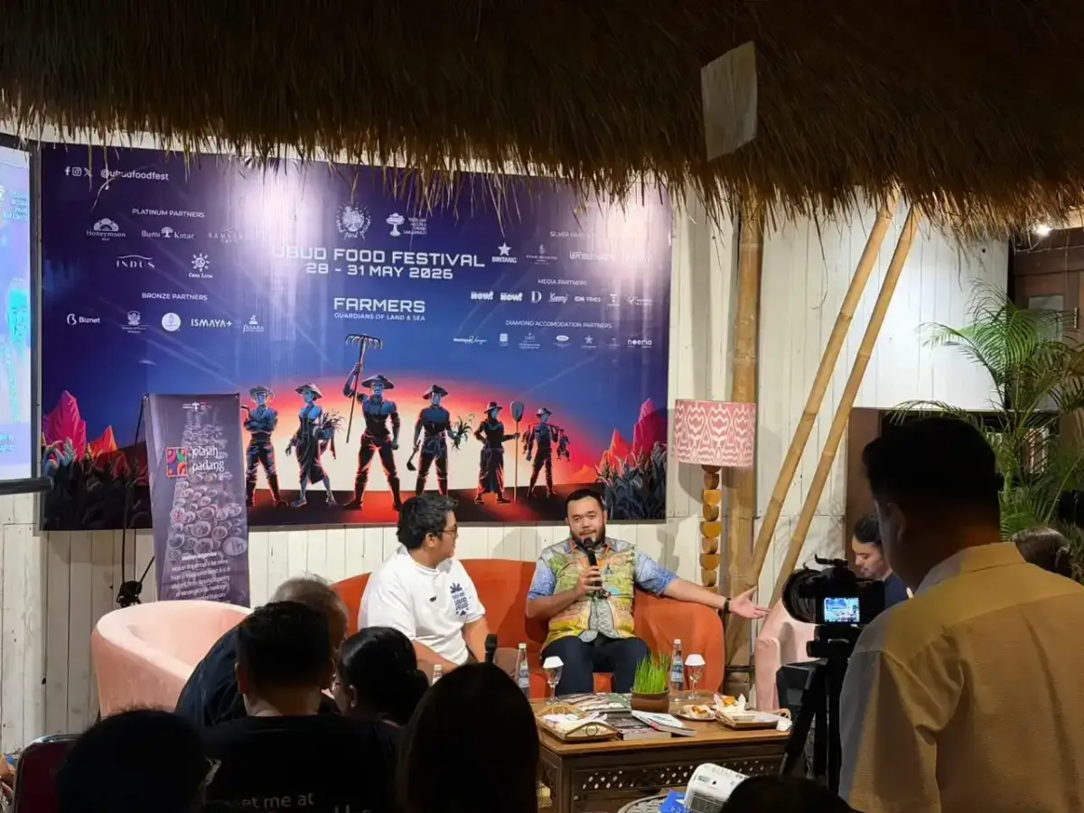 Wali Kota Padang Promosikan Kuliner Padang di Ubud Food Festival 2026