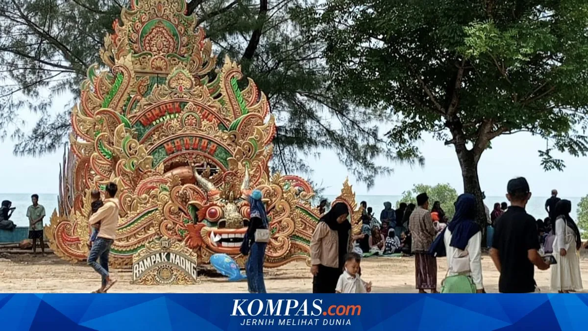 Musik Tongtong Meriahkan Libur Lebaran di Pantai Talang Siring Pamekasan, Penjualan Tiket Tembus 1.000