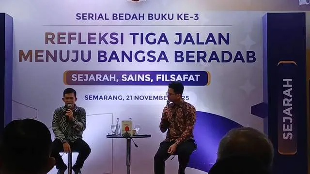 Bank Indonesia Jateng Gelar Bedah Buku Fahruddin Faiz Bahas Perjalanan Menuju Kebahagiaan