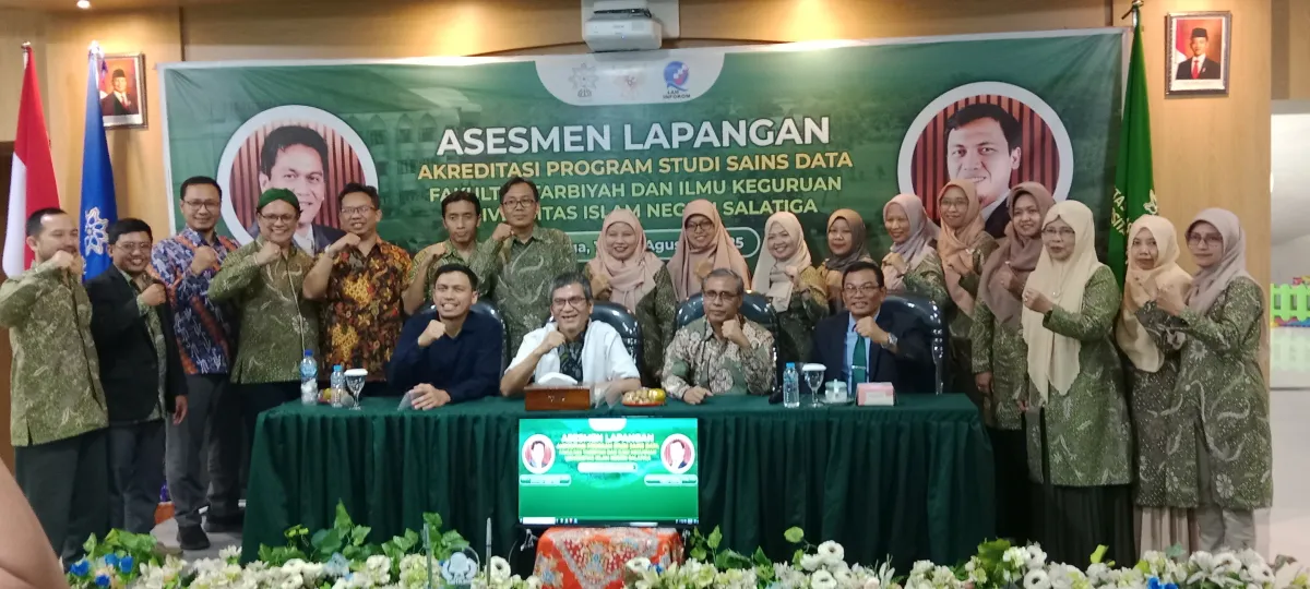 Prodi Sains Data UIN Salatiga Raih Akreditasi “Baik”, Siap Bertransformasi ke Fakultas Sains dan Teknologi