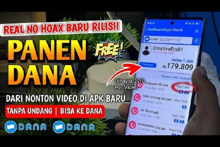 Aplikasi Penghasil Uang 2026 Disebut Hadir di Indonesia, Diklaim Berbeda dari Platform Serupa