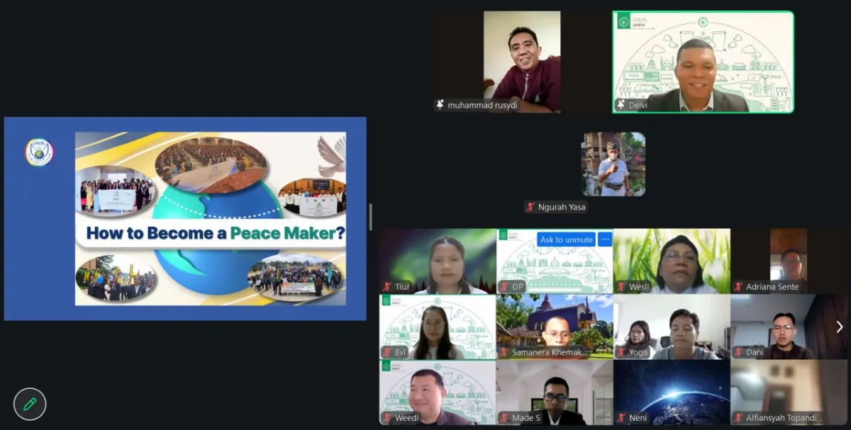 Doa Bersama Lintas Agama Digelar untuk Serukan Perdamaian di Tengah Konflik Global