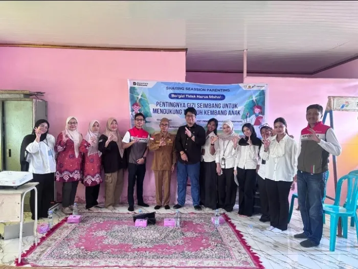 Kilang Plaju Gelar Edukasi Gizi untuk Ibu dan Balita di Posyandu Desa Sungai Rebo