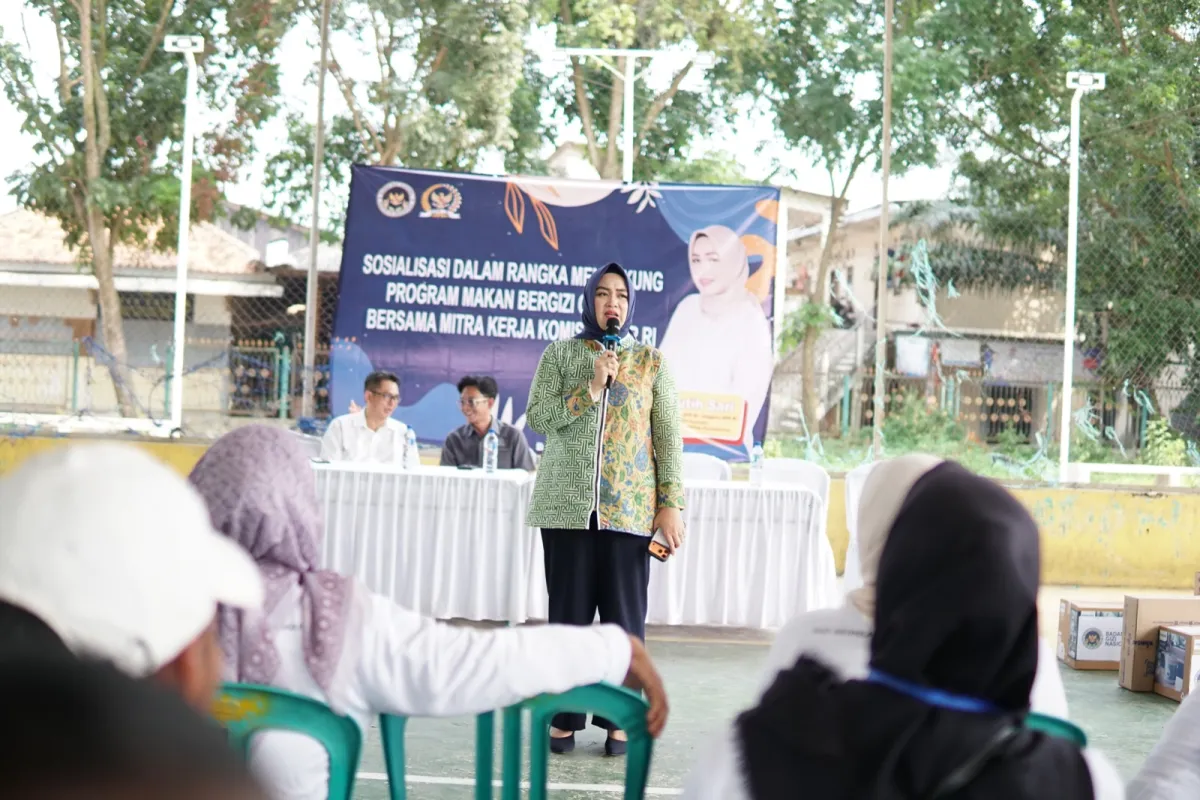 Sosialisasi Program Makan Bergizi Gratis Digelar di Desa Sukamahi Bekasi