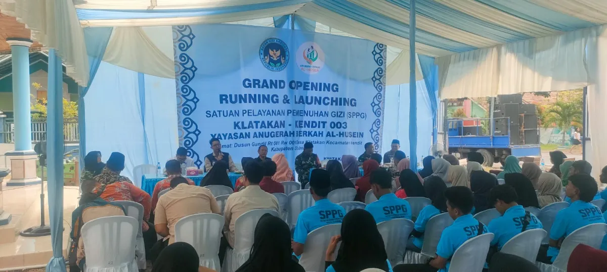 SPPG Klatakan-Kendit 003 Situbondo Diluncurkan, Siap Jalankan Pengadaan Menu untuk Ribuan Siswa
