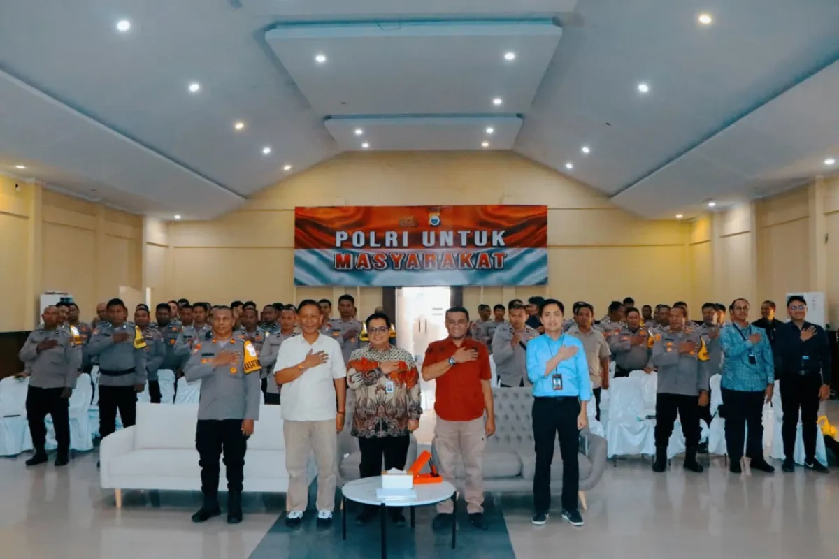 OJK Sosialisasi di Polres Ternate, Dorong Literasi Keuangan untuk Cegah Penipuan Digital