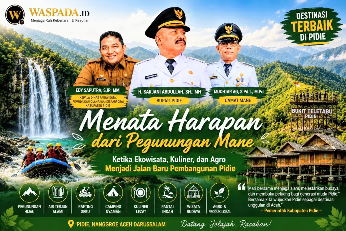 Mane di Pidie Mengembangkan Ekosistem Agro-Kuliner Wisata dari Sungai hingga Perkebunan