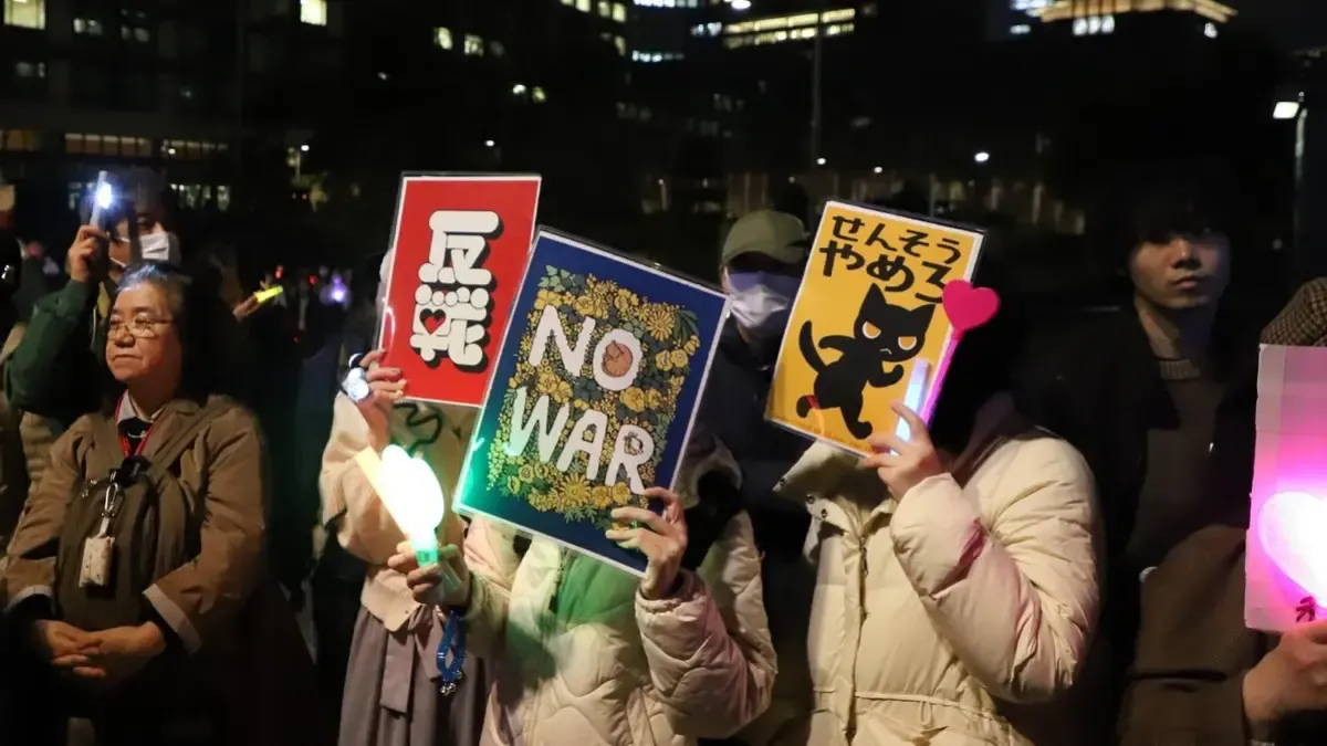 Lebih dari 10.000 Warga Jepang Berdemonstrasi di Tokyo, Tolak Revisi Pasal 9 dan Penguatan Militer