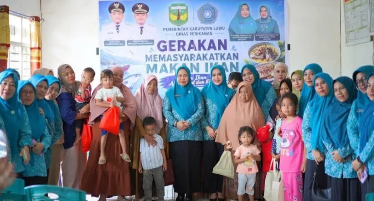 Pemkab Luwu Gencarkan Sosialisasi Gemarikan untuk Perbaikan Gizi dan Pencegahan Stunting