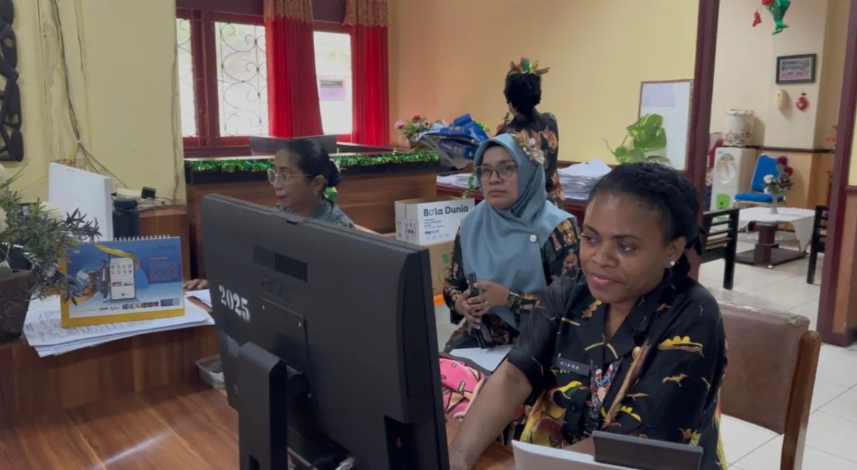 Internet dan Jaringan Seluler di Jayapura Gangguan, Layanan Dukcapil Terhenti
