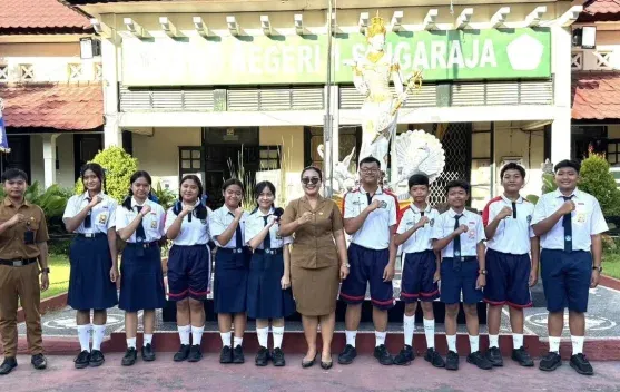 SMPN 1 Singaraja Raih Medali Emas di Olimpiade Civic Education Social and Science 2026
