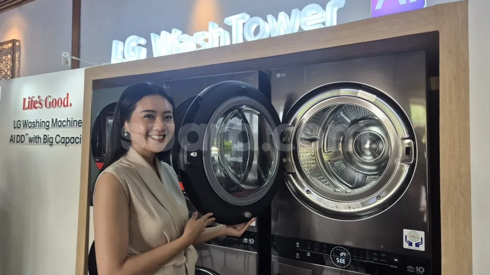 LG Rilis WashTower dan Mesin Cuci Top Loading Berbasis AI Berkapasitas Besar di Indonesia