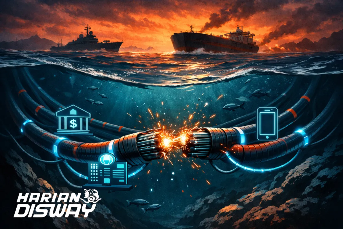 Selat Hormuz dan Ancaman Gangguan Kabel Bawah Laut: Risiko Besar bagi Konektivitas Internet Global
