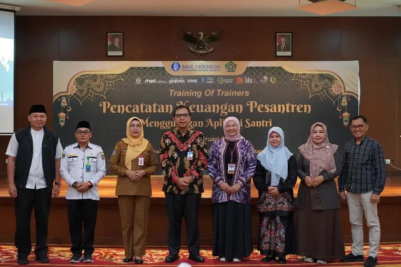 BI Kalteng Latih Pendamping Pencatatan Keuangan Pesantren untuk Perkuat Literasi Syariah