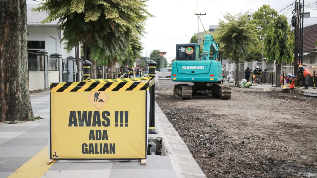 Proyek Kawasan Street Food Pusat Kota Jember Baru Capai 30 Persen, Usung Konsep Nusantara hingga Eropa Klasik
