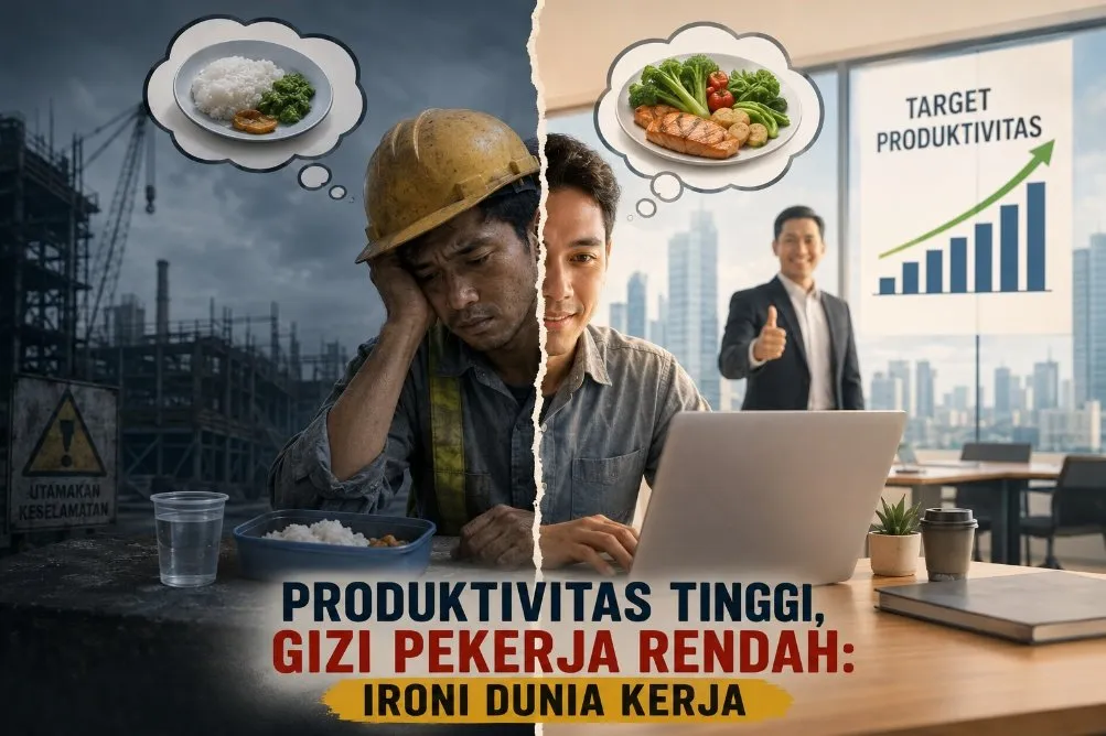 Produktivitas Digenjot, Gizi Pekerja Terabaikan: Ironi di Dunia Industri