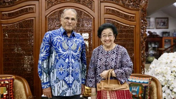 Megawati Terima Kunjungan Presiden Timor Leste Ramos-Horta di Teuku Umar