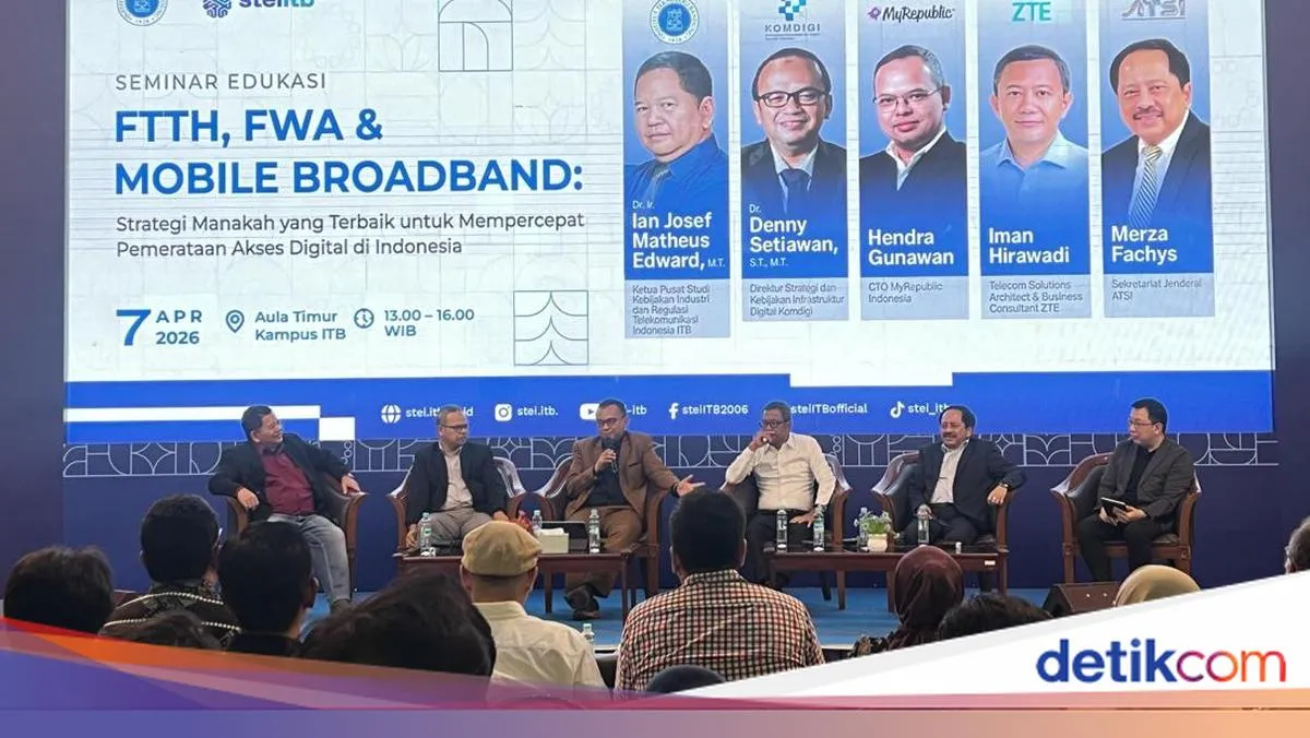ITB Bahas Pemerataan Akses Digital, Pakar Sepakat Perlu Kombinasi Teknologi